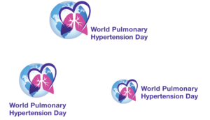World Pulmonary Hypertension Day logos - WPHD 2024