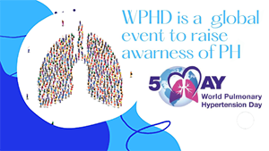 WPHD is a global event to raise awarness of PH
